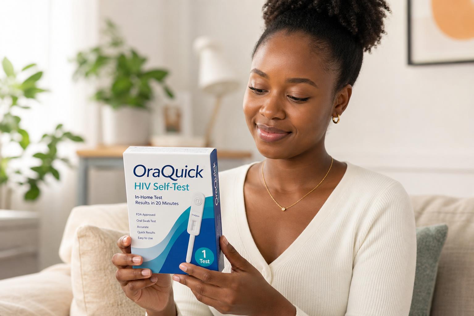 Confidential at-home HIV self-testing